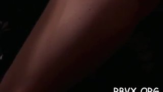 Slut can't move while a guy stimulates her snatch with vibrator