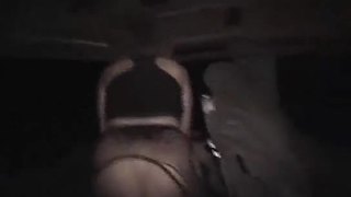 Fucking a hooker in the car